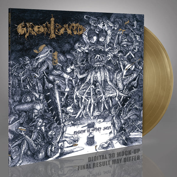 Gronibard - Regarde Les Hommes Sucer (Gold Vinyl) - Grindcore - LP