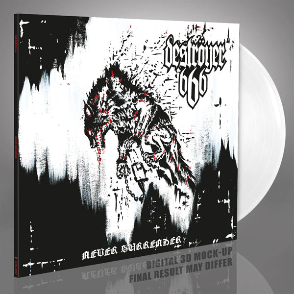 Destroyer 666 - Never Surrender (White Vinyl) - Black Metal - LP