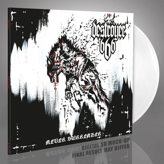 Destroyer 666 - Never Surrender (White Vinyl) - Black Metal - LP