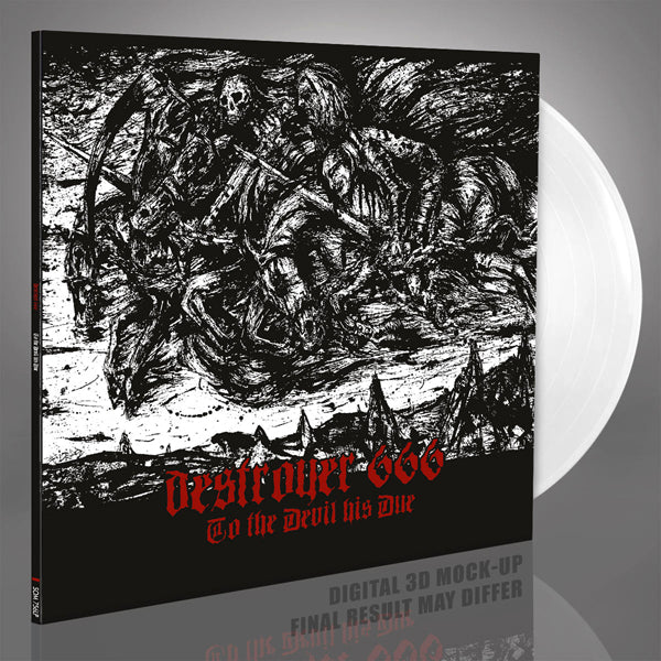 Destroyer 666 - To The Devil His Due (Ltd.White Vinyl) - Black Metal - LP