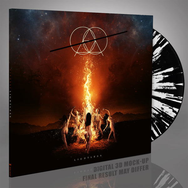 Vipassi - Lightless (Black/White Splatter) - Death Metal - LP