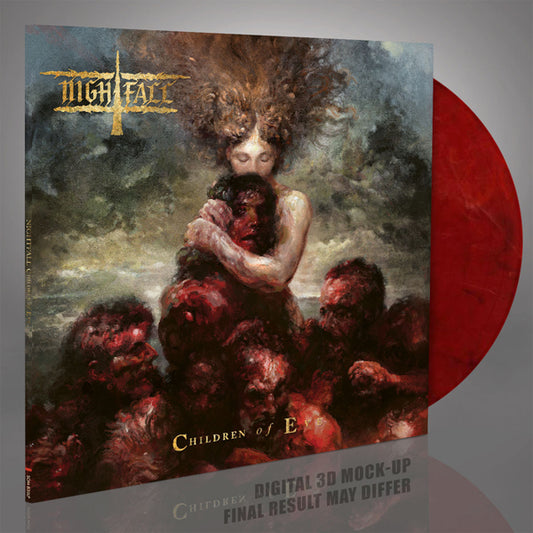 Nightfall - Children Of Eve (Red/White/Black Marbled Vinyl) - Gothic Metal/Rock - LP