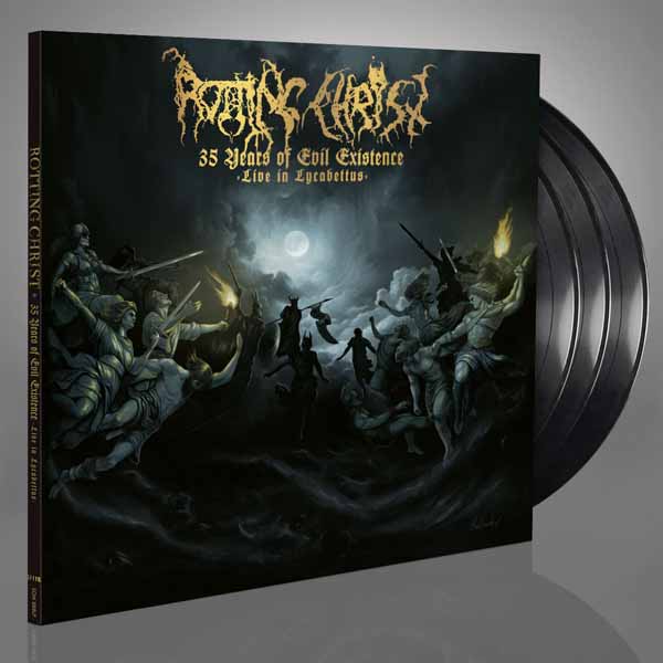 Rotting Christ - 35 Years Of Evil Existence - Live In Lycabettus (3Lp) - Black Metal - 3LP