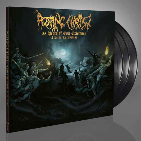 Rotting Christ - 35 Years Of Evil Existence - Live In Lycabettus (3Lp) - Black Metal - 3LP