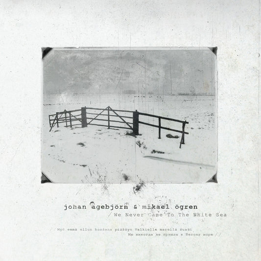Johan Agebjorn & Mikael Ogren - We Never Came To The White Sea - Electronic - CD