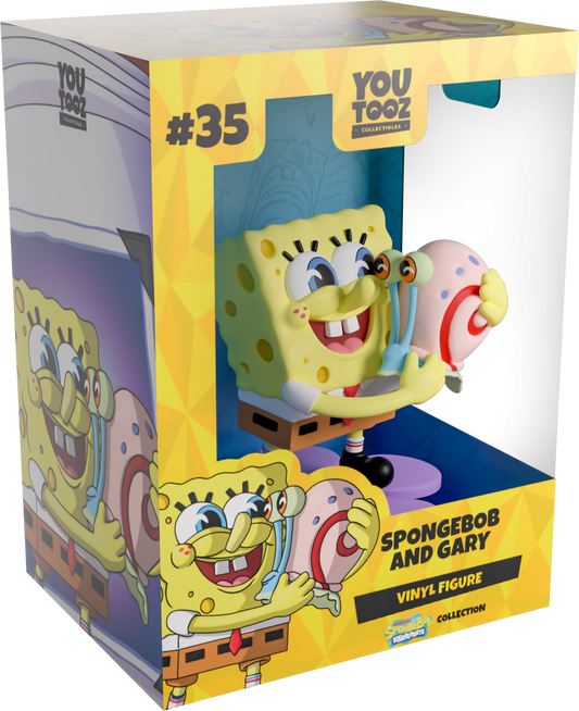 Spongebob and Gary - SpongeBob SquarePants - Youtooz