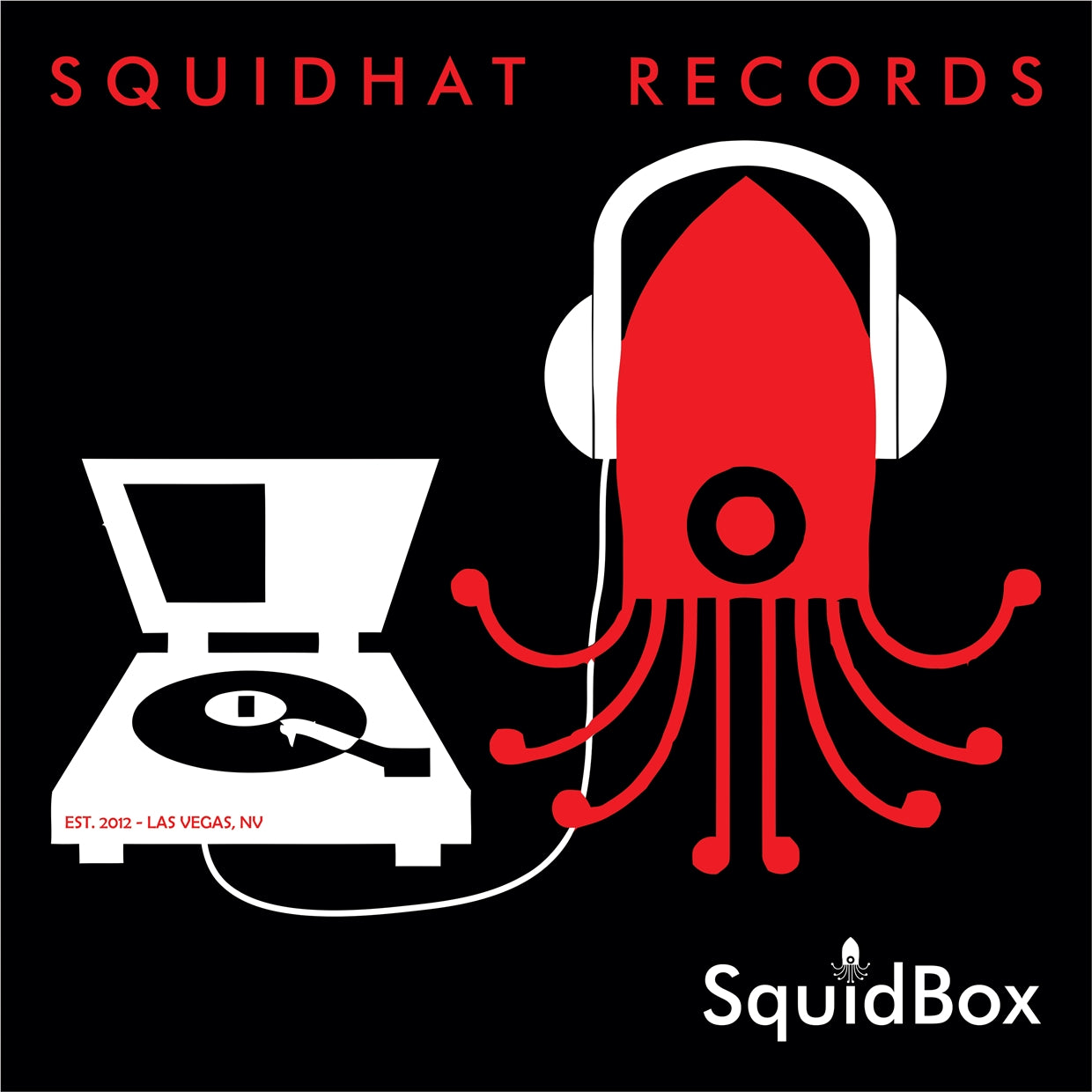 Various Artists - Squidhat Records: Squidbox (4Lp) - Punk - LPB