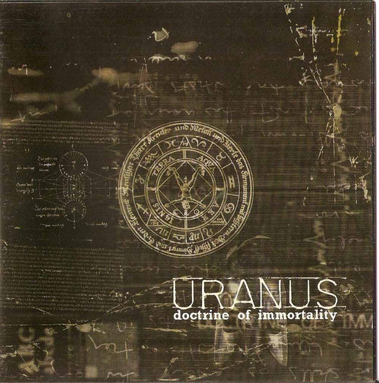 Uranus - Doctrine Of Immortality - Black Metal - CD