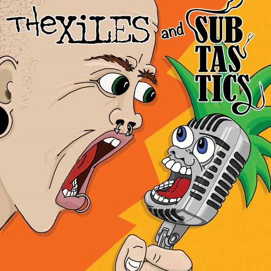 Xiles & Subtastics - The Xiles/Subtastics Split 7 Inch - Punk - 7