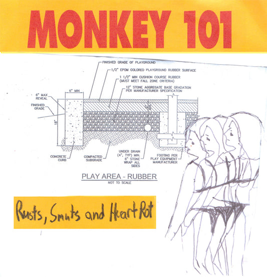 Monkey 101 - Rusts, Smuts And Heart Rot - Indie - LP