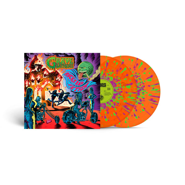 Grave Bathers - Rock N' Roll Fetish (Orange Vinyl) - Stoner Metal/Rock - DLP