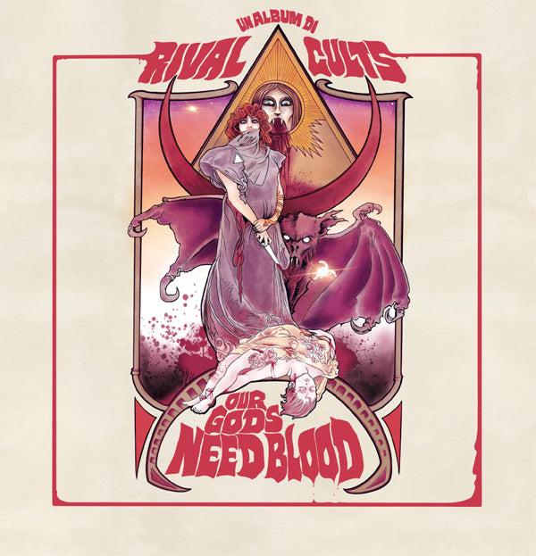 Rival Cults - Our Gods Need Blood - Gothic Metal/Rock - LP