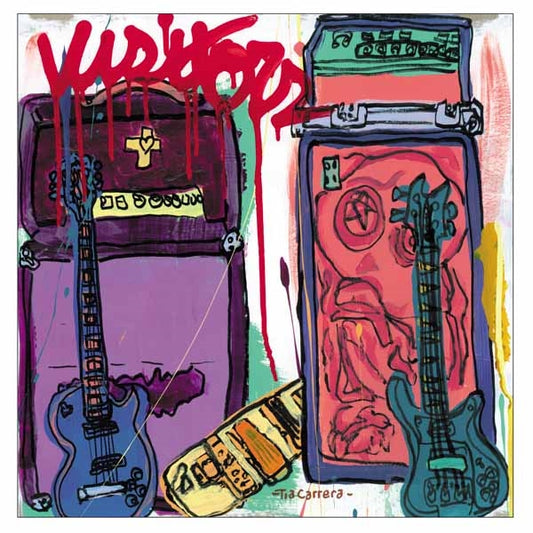 Tia Carrera - Visitors/Early Purple - Stoner Metal/Rock - LP