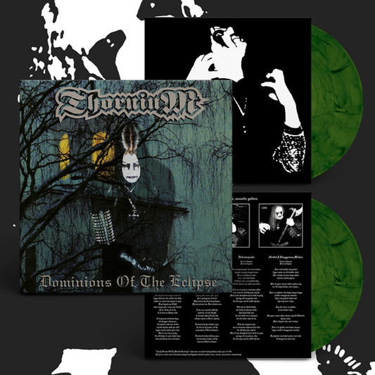 Thornium - Dominions Of The Eclipse (Green/Black Marbled Vinyl) - Black Metal - DLP