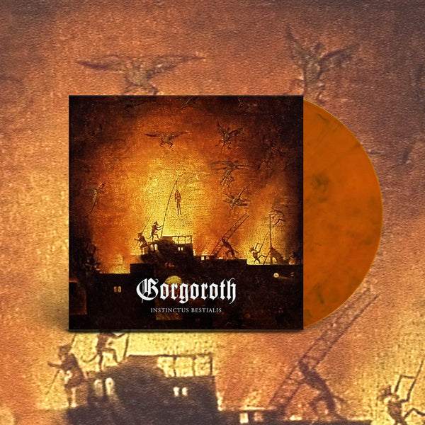 Gorgoroth - Instinctus Bestialis (Orange / Black Marbled Vinyl) - Black Metal - LP