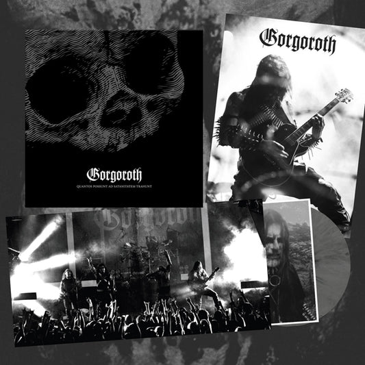 Gorgoroth - Quantos Possunt Ad Satanitatem Trahunt (Grey / Black Marble Vinyl) - Black Metal - LP
