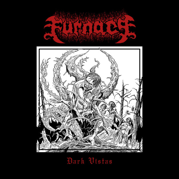 Furnace - Dark Vistas (Limited Transparent Red Vinyl) - Death Metal - LP