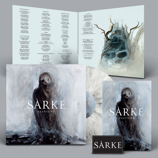 Sarke - Allsighr (Glp + Poster + Patch - White/Black Marbled Vinyl) - Metal - LP