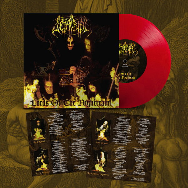 Setherial - Lords Of The Nightrealm (Transparent Red Vinyl) - Black Metal - LP