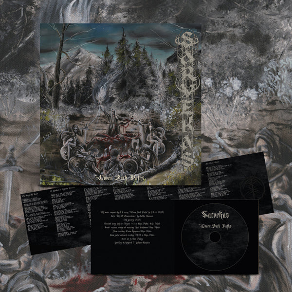 Sarvekas - Woven Dark Paths - Black Metal - CD