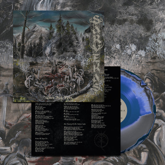 Sarvekas - Woven Dark Paths (Limited Sea Blue/Grey Vinyl) - Black Metal - LP