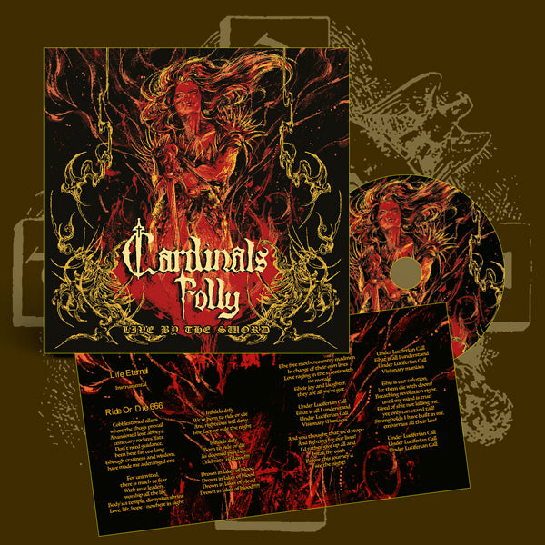 Cardinals Folly - Live By The Sword - Doom Metal - CD