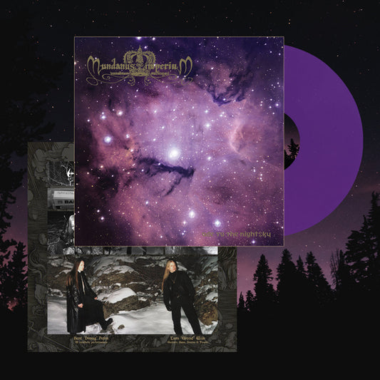 Mundanus Imperium - Ode To The Nightsky (Transparent Purple Vinyl) - Black Metal - LP