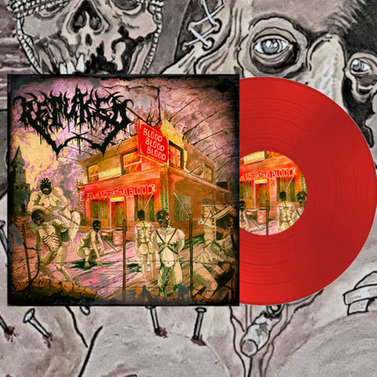 Repuked - Club Squirting Blood (Red Vinyl) - Death Metal - LP
