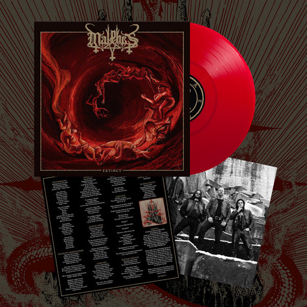 Malphas - Extinct (Red Vinyl) - Black Metal - LP