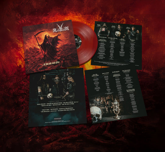 In Aeternum - ...Of Death And Fire (Transparent Red Vinyl) - Death Metal - LP