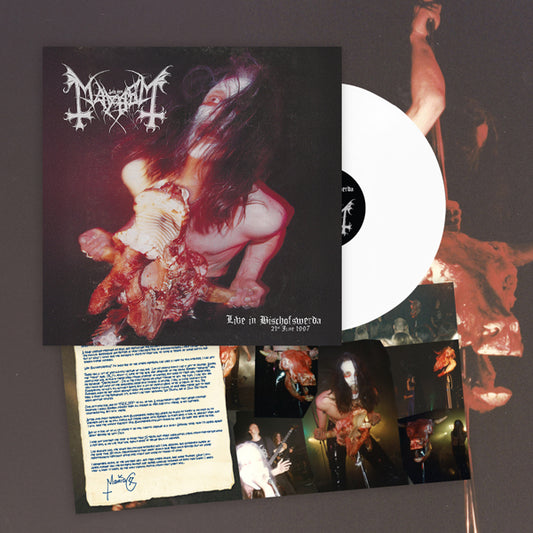 Mayhem - Live In Bischofswerda (Limited White Vinyl) - Black Metal - LP