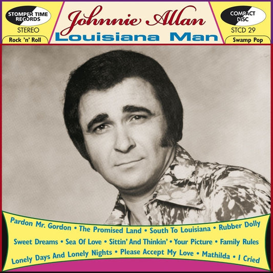 Johnnie Allan - Louisiana Man - Country/Folk - CD