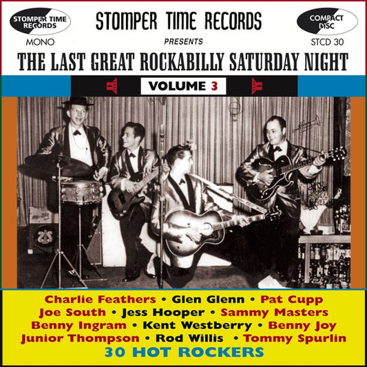 Various Artists - The Last Great Rockabilly Saturday Night Volume 3 - Rock/Pop - CD