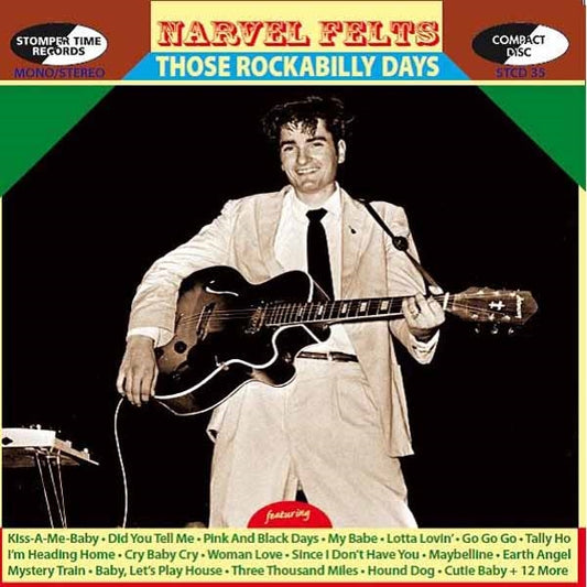 Narvel Felts - Those Rockabilly Days - Rock/Pop - CD
