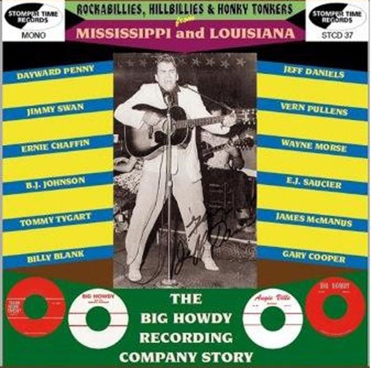 Various Artists - Rockabillies, Hillbillies & Honky Tonkers - Mississippi And Louisiana: The Big Howdy Recording Company Story - Rock/Pop - CD
