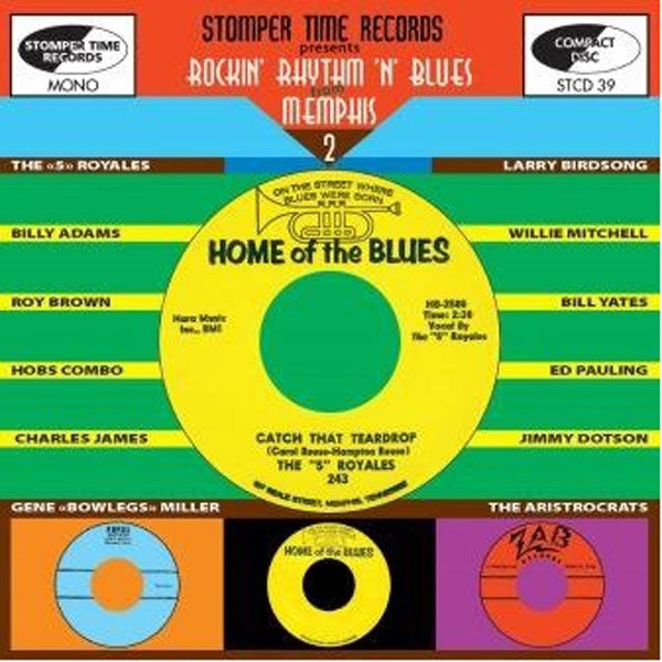 Various Artists - Rockin Rhythm & Blues From Memphis Vol 2 - Blues - CD
