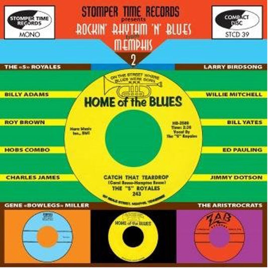 Various Artists - Rockin Rhythm & Blues From Memphis Vol 2 - Blues - CD