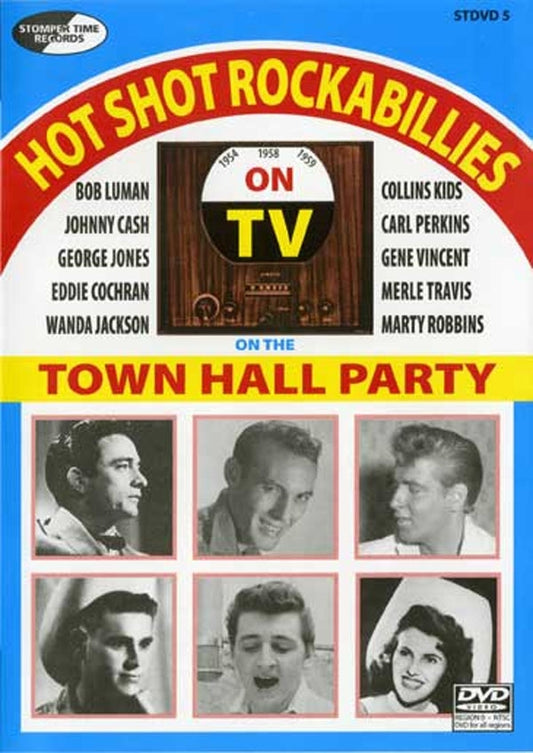 Various Artists - Hot Shot Rockabillies On The Town Hall Parties - Rock/Pop - DVD