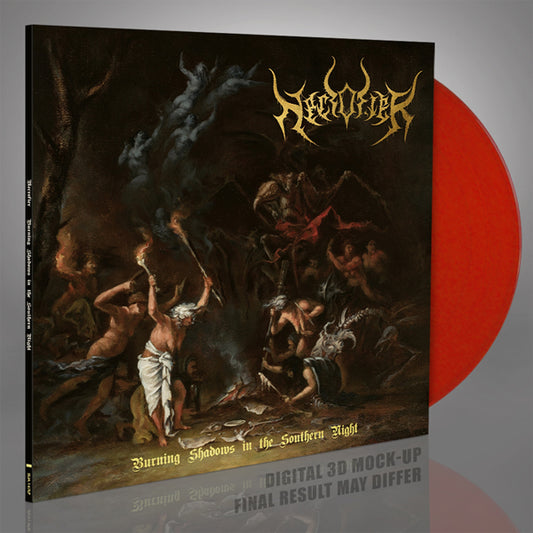 Necrofier - Burning Shadows In The Southern Night (Red Vinyl) - Black Metal - DLP