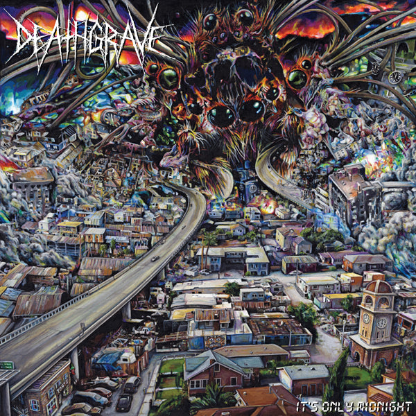 Deathgrave - ItS Only Midnight (Cloudy Blue Vinyl) - Death Metal - LP