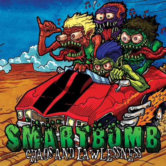 Smartbomb - Chaos And Lawlessness - Punk - CDEP