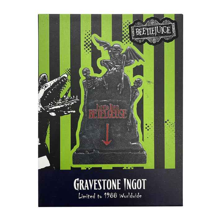 Beetlejuice Limited Edition Gravestone Ingot