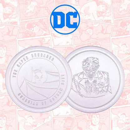DC Comics Batman Set of 4 Embossed Metal Coasters