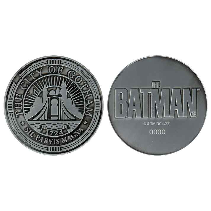 DC The Batman Limited Edition City of Gotham Medallion