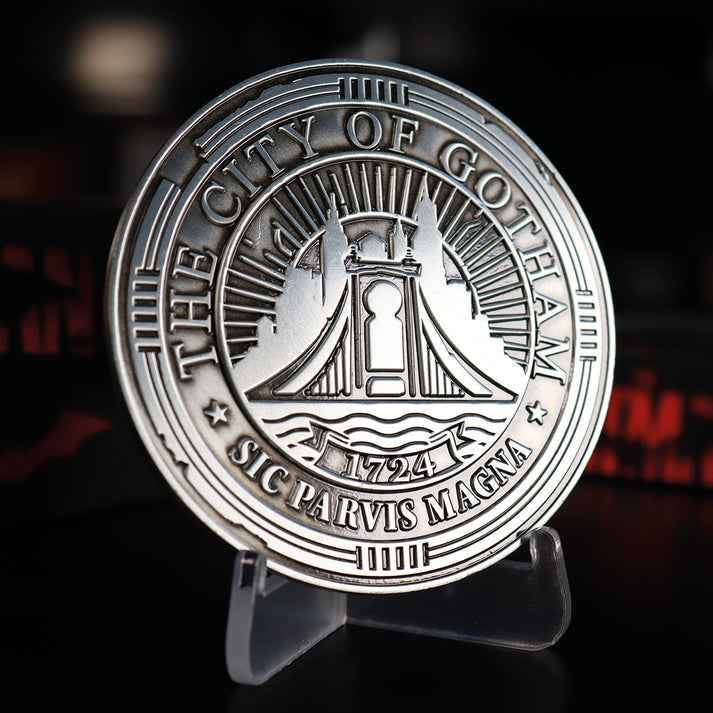 DC The Batman Limited Edition City of Gotham Medallion