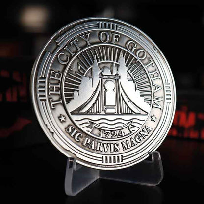 DC The Batman Limited Edition City of Gotham Medallion