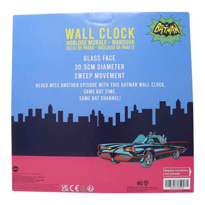 DC Batman BAT TIME Wall Clock
