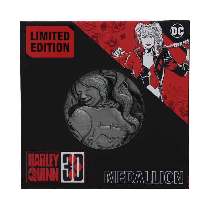 DC Comics Harley Quinn Limited Edition 30th Anniversary Medallion