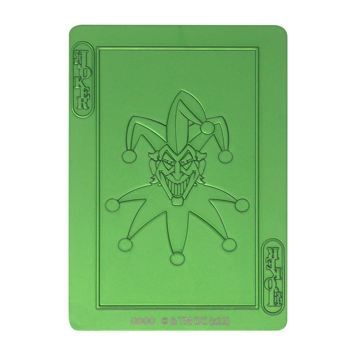 DC Comics The Joker Playing Card Limited Edition Ingot