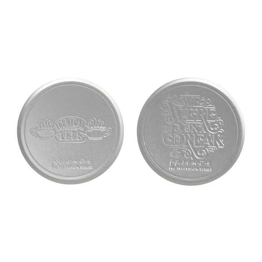 Friends Set of 4 Embossed Metal Coasters
